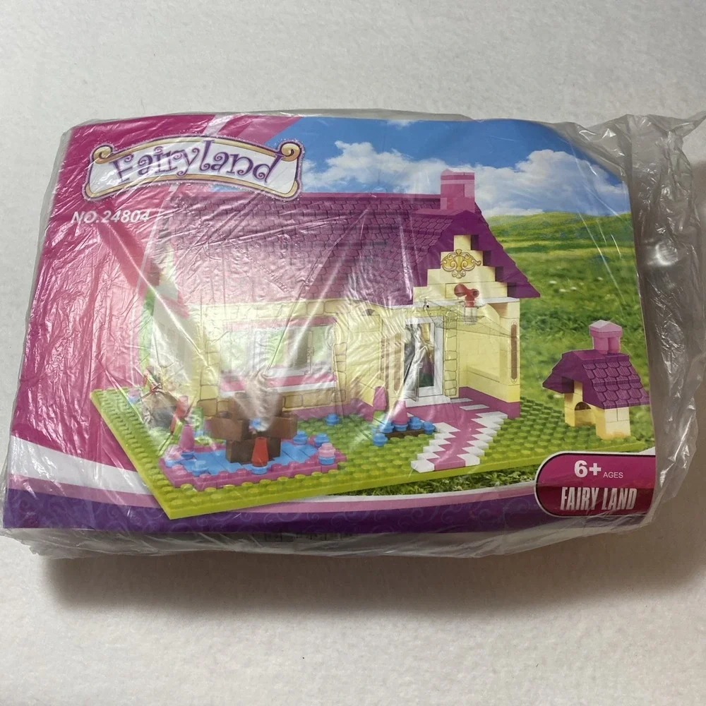 MindBox Building Blocks Fairyland House Building Toys 24804 Villa Girls Toy Set